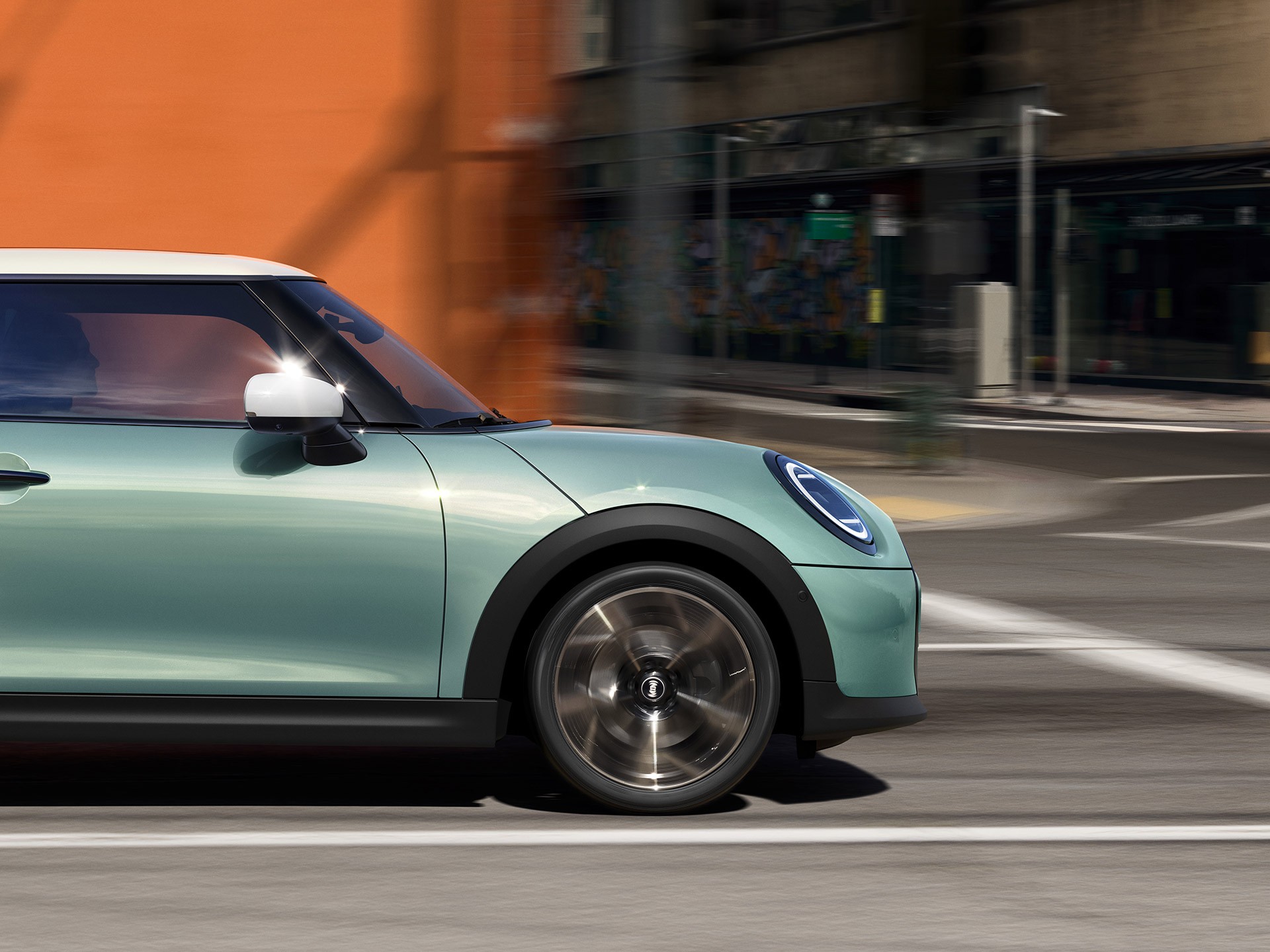 MINI Cooper 3 portes - expérience de conduite - surveillance de l'environnement